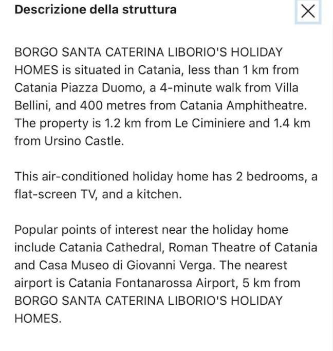 Borgo Santa Caterina Βίλα Κατάνια Εξωτερικό φωτογραφία